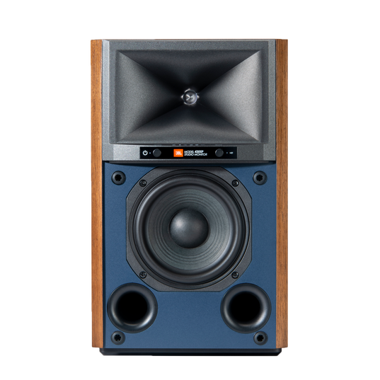 4305P Studio Monitor - Natural Walnut - Powered Bookshelf Loudspeaker System - Detailshot 6